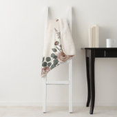 Couverture Florale Sherpa « Stay Cozy » (En situation)