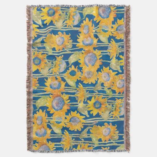 Couverture Flore de tournesol bleu (devant Vertical)