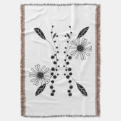 Couverture Flore noire et blanche (devant Vertical)