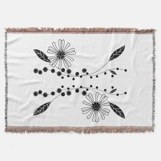 Couverture Flore noire et blanche (Devant)