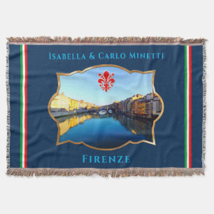 Couverture Florence, Italie - Plaid Ponte Vecchio
