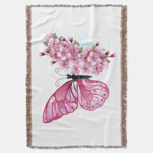 Couverture Flower Butterfly (devant Vertical)