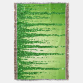 Couverture Fond goutte à goutte de paillettes vertes avec sci (devant Vertical)