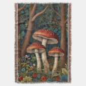 Couverture Forêt de champignons rétro (devant Vertical)