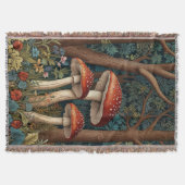 Couverture Forêt de champignons rétro (Devant)
