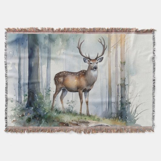 Couverture Forêt de lancers de cerfs (Devant)