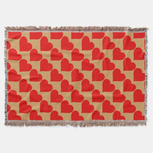 Couverture Forme de cœur rouge amour classique minimalisme (Devant)