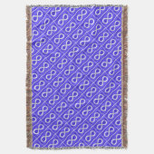 Couverture Forme de drapeau des Métis Premières nations Jeter (devant Vertical)