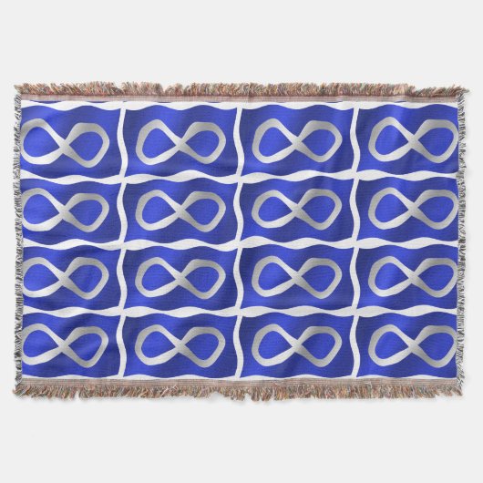 Couverture Forme de drapeau des Métis Premières nations Jeter (Devant)