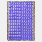 Couverture Forme de drapeau des Métis Premières nations Jeter (devant Vertical)