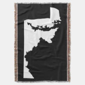 Couverture Forme de Maryland noir et blanc (devant Vertical)