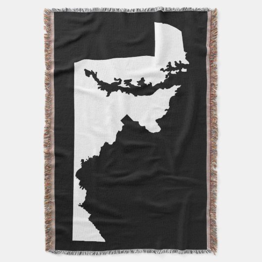 Couverture Forme de Maryland noir et blanc (devant Vertical)