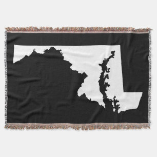 Couverture Forme de Maryland noir et blanc
