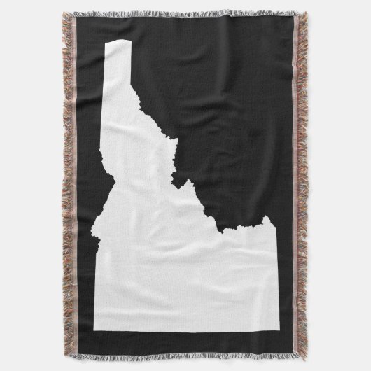 Couverture Forme Idaho noir et blanc (devant Vertical)