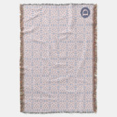 Couverture formes circulaires motif sans couture (devant Vertical)