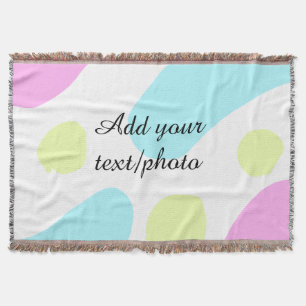 Couverture Formes géométriques abstraites pastel ajouter nom