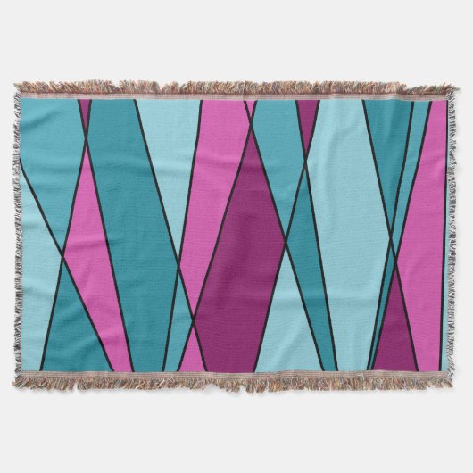 Couverture formes géométriques modernes Abstraites triangles (Devant)