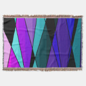 Couverture formes géométriques modernes Abstraites triangles (Devant)