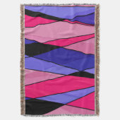 Couverture formes géométriques modernes Abstraites triangles (devant Vertical)