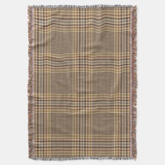 Couverture Forth Antique Glen Check Plaid Motif (devant Vertical)