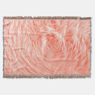Couverture Fourrure de farine de corail : Tendance 2019.