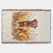 Couverture Fox Red Labrador Retriever Dog (Devant)