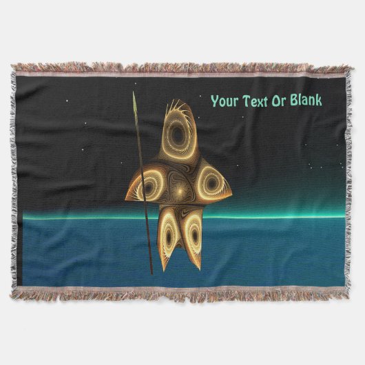 Couverture Fractal Inuit Hunter (Devant)