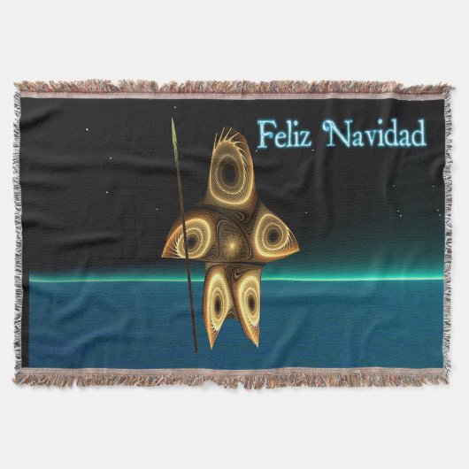 Couverture Fractal Inuit Hunter - Feliz Navidad (Devant)