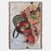 Couverture Fraises Blueberries Fruits et sucreries (devant Vertical)