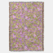 Couverture Frangipanis Roses Et Jaunes, Lance Blanche (devant Vertical)