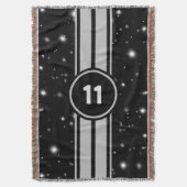 Couverture Frappe de course noir et argent (devant Vertical)