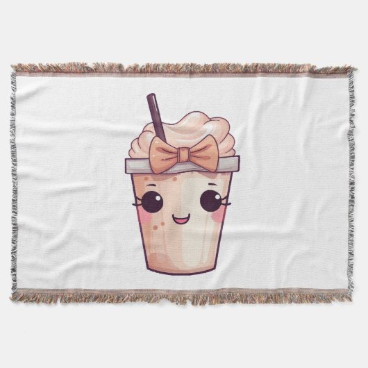 Couverture Frappe Sourire Kawaii (Devant)