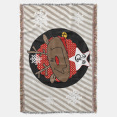 Couverture Frappes et points Reindeer Holiday Thon (devant Vertical)