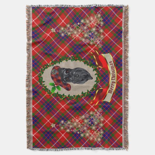 Couverture Fraser Scottie Chien Noël (devant Vertical)