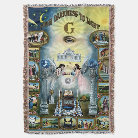 Couverture Freemasoney artisanal Hazen maçonnique (devant Vertical)