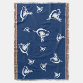 Couverture Frénésie de requins blancs et bleus vivant sur la (devant Vertical)