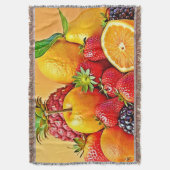Couverture Fresh Bounty: Vibrant Fruit Harvest Design  (devant Vertical)