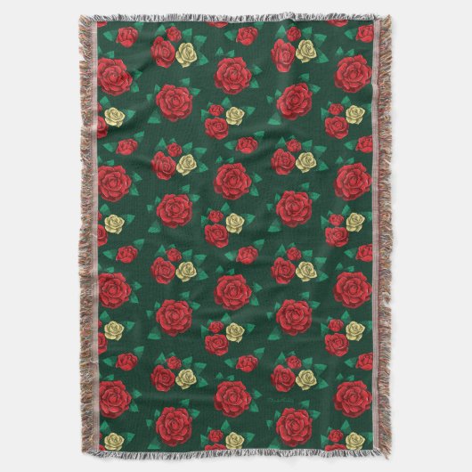 Couverture Frida Kahlo | motif rouge et de rose d'or (devant Vertical)