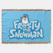 Couverture Frosty the Snowman™ | Logo empilé gelé (Devant)