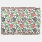Couverture Fruit motif transparent | motif de surface de frui (Devant)