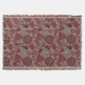 Couverture Fruit motif transparent | motif de surface de frui (Devant)