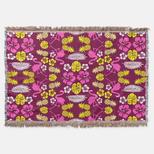 Couverture Fruit tropical floral (Devant)
