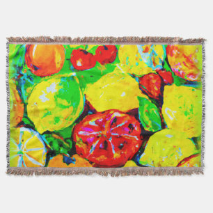 Couverture "Fruits d'été" Belle Art. Acheter Maintenant