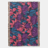 Couverture Fuchsia en bleu et violet (devant Vertical)