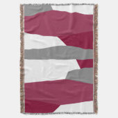 Couverture Fuchsia gris rose et blanc (devant Vertical)