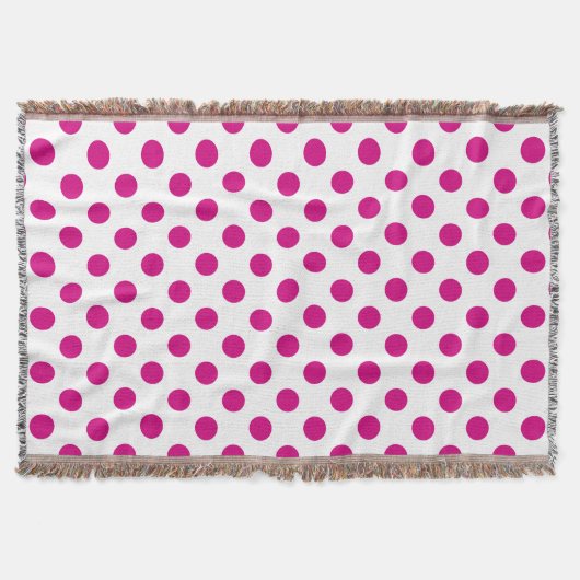 Couverture Fuchsia polka (Devant)