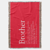 Couverture Fun Cool Brother Définition Modern Red (devant Vertical)