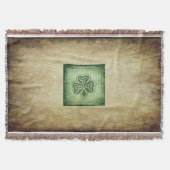 Couverture Fun grundge shamrock irlandais chanceux (Devant)