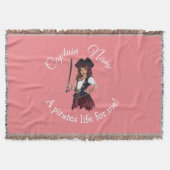 Couverture Fun Rose Girl Pirate (Devant)