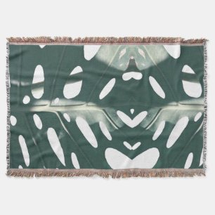 Couverture Funky Pale Green Plante de fromage suisse